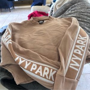Ivy park crop sweatshirt